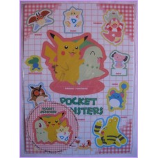Pokemon Shitajiki Gadget Anime 90s Movic Pencil Board